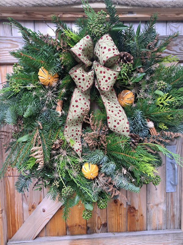 Wreath Making Workshop & Mulled Wine December 3rd @ 6pm