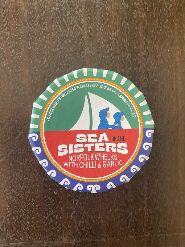 Norfolk whelks in chilli and garlic sauce, Sea Sisters