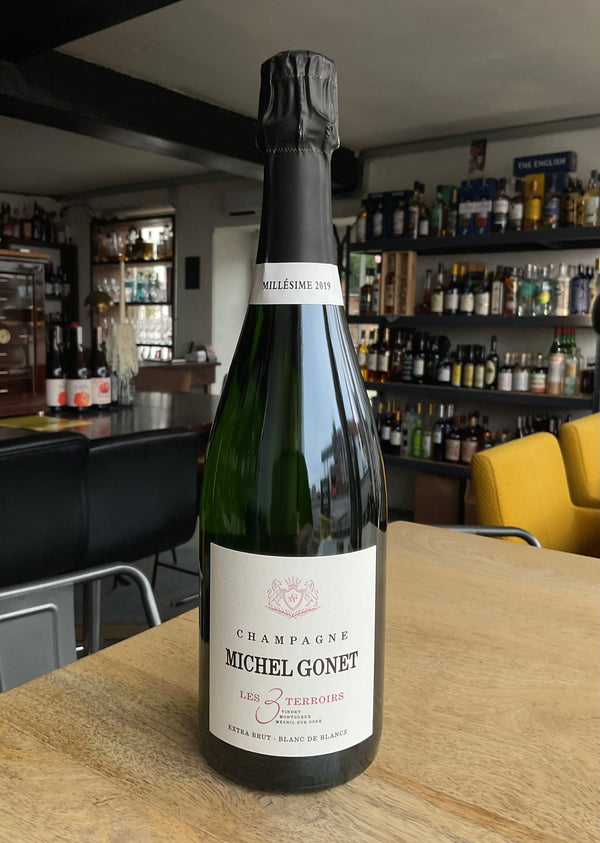 2019 3 Terroirs Blanc de Blancs, Michel Gonet - Côtes des Blancs