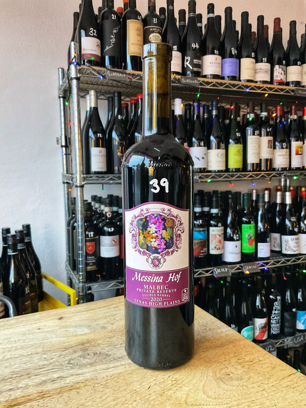 2020 Malbec, Messina Hof- Texas