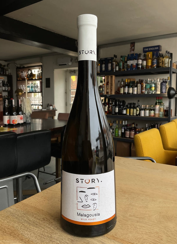 2023 Malagousia, Wild Yeast Fermented, Story, Greece