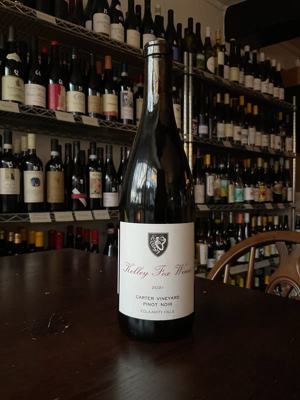 2021 Pinot Noir Kelley Fox Wines. Carter Vineyard.