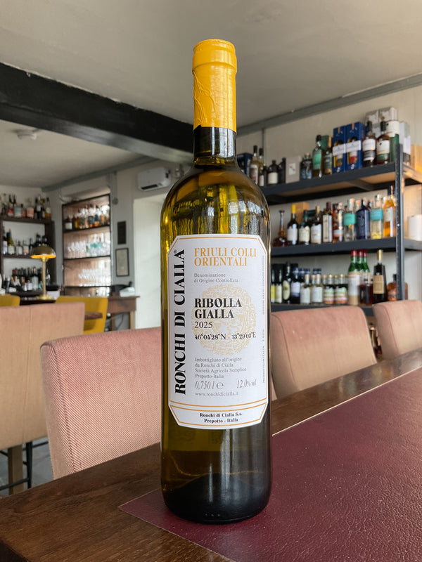 2025 Ribolla Gialla, Ronchi Di Cialla - Fruili